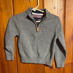 Vineyard Vines Gray Kids Sweater size 2t